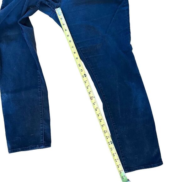 Levi’s Mid Rise Straight Black Jeans 18M 205 VGUC! - Picture 9 of 12